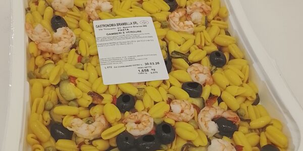 Pasta gamberi e verdure 300g Brambilla