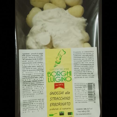 Gnocchi al gorgonzola e rosmarino 300h "Borghi"